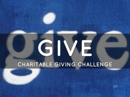give charitable giving challenge