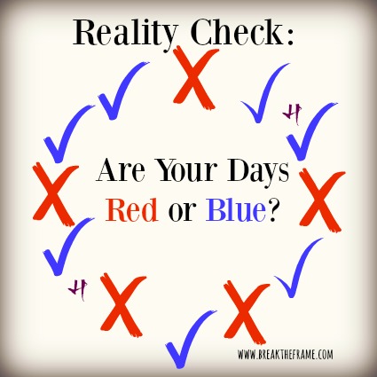 Reality Check Red or Blue