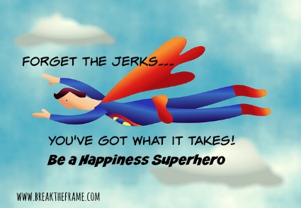 happiness superhero