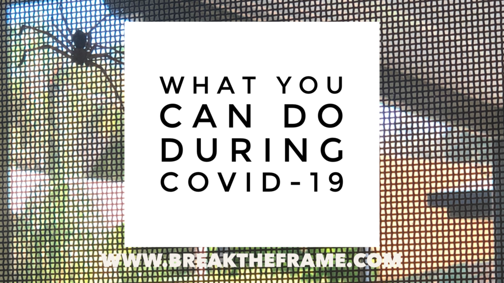 What you can do during COVID-19