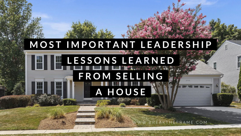 Most important leadership lessons
